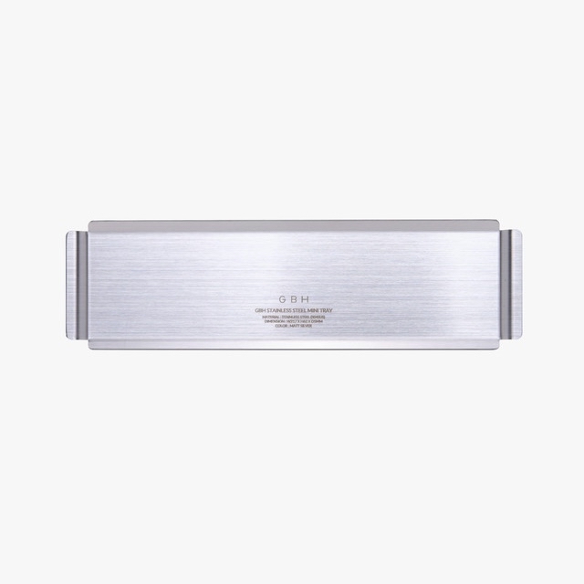 GBH STAINLESS STEEL MINI TRAY / LARGE