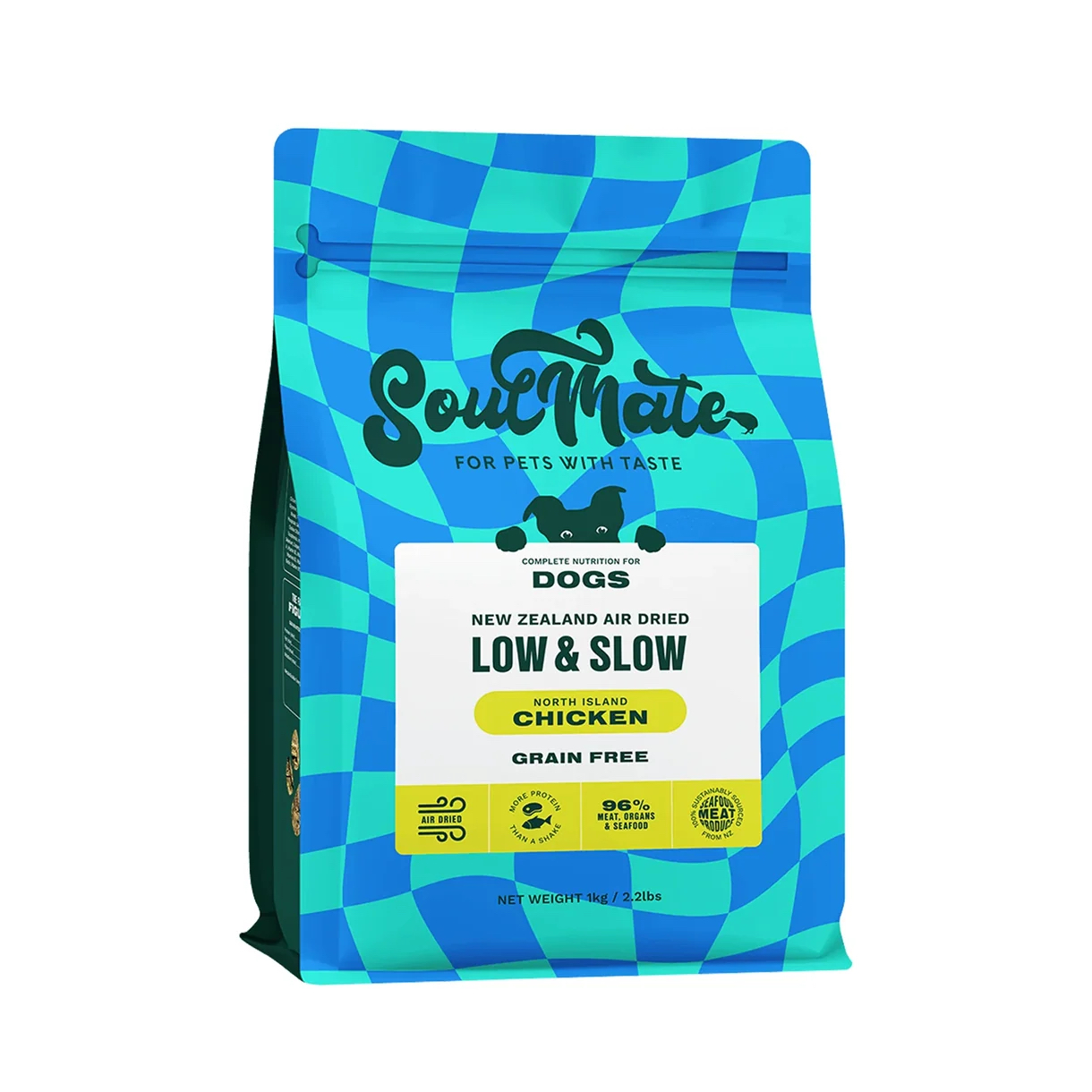 Soulmate 靈魂伴侶 北島鮮雞 風乾系列 狗糧 1KG