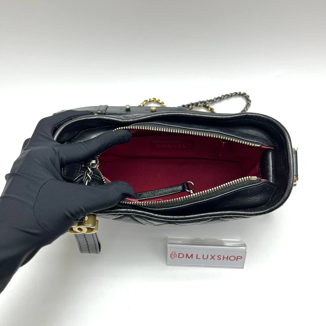 Chanel Gabrielle Small Black (Serial 28, Year 2019)