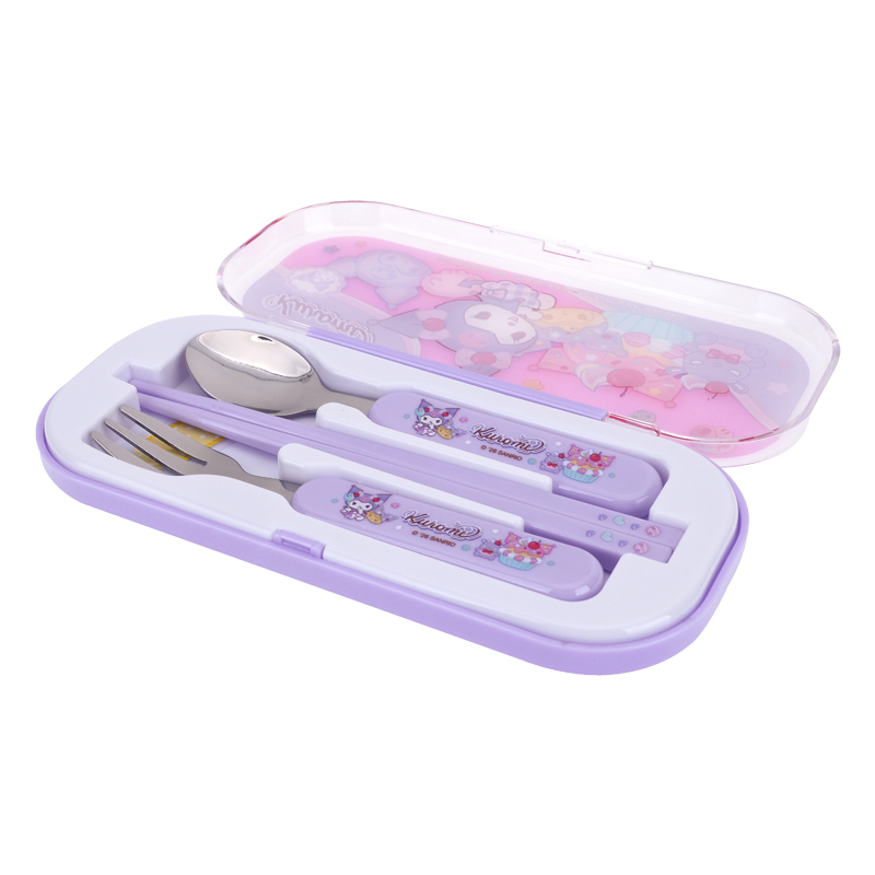 Kuromi Kid's Cutlery Set 兒童餐具套裝
