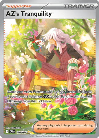 Pokemon TCG Chaos Rising - AZ's Tranquility-120/086