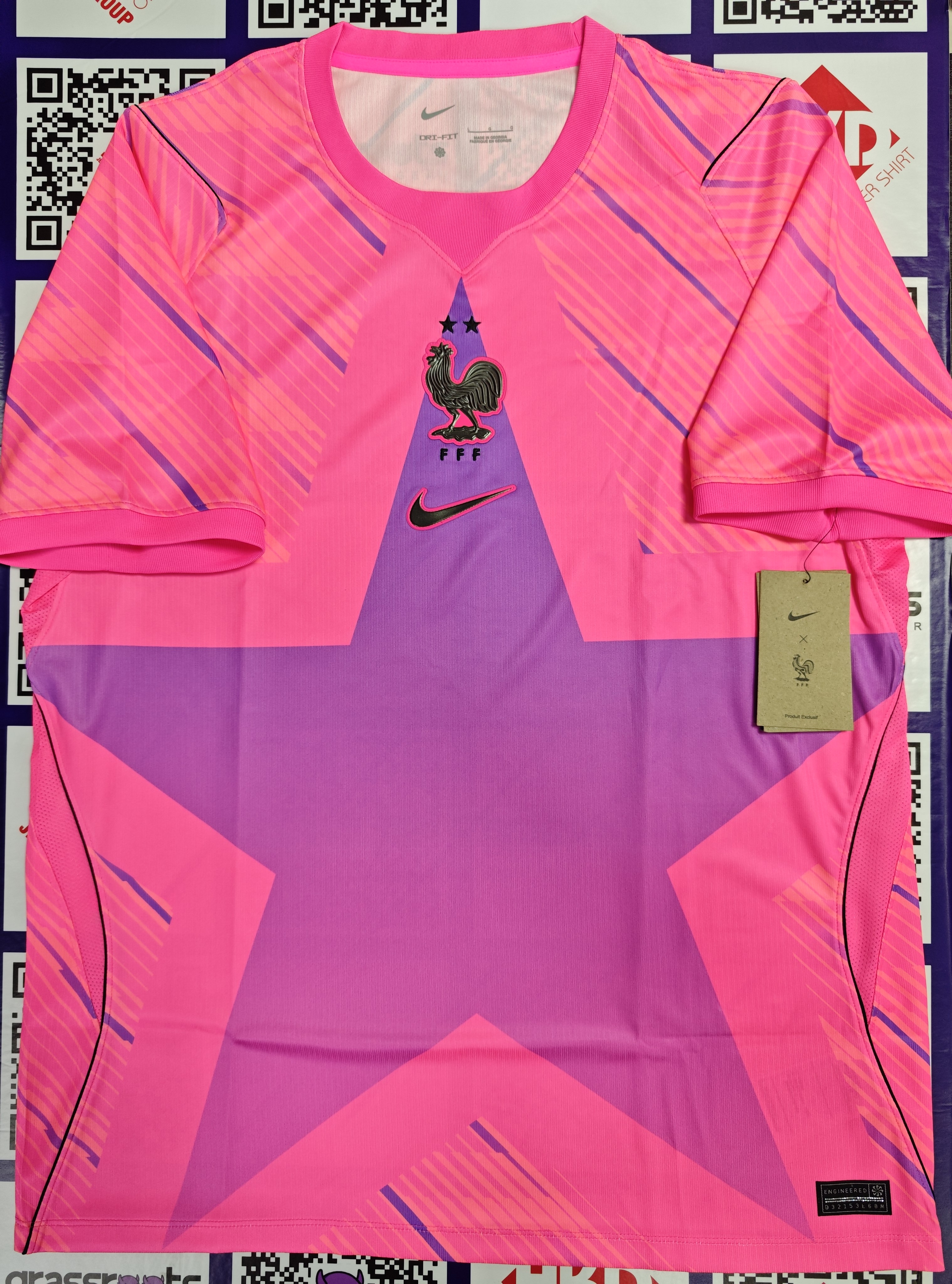 限時預訂 2026 法國 粉紅 龍門 球迷版