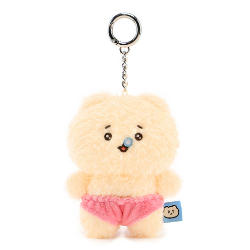 [망그러진곰 Manggom] Underwear Plush Keyring (2款)