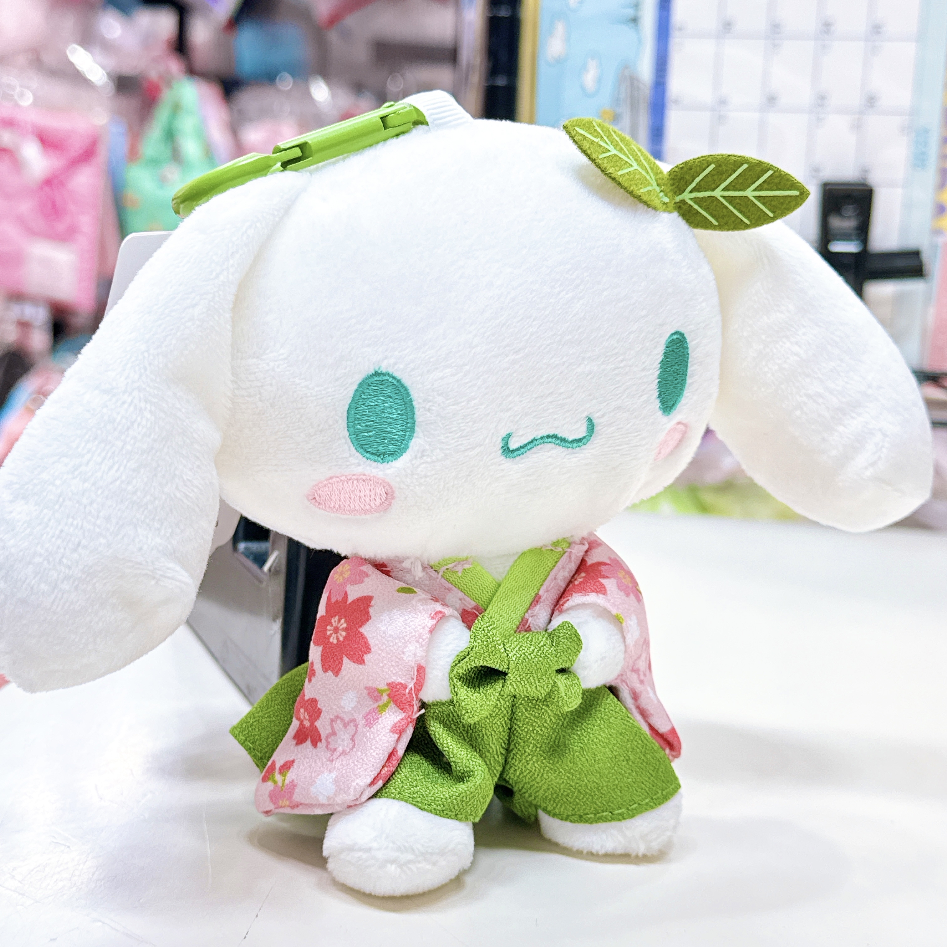 日本版Sanrio-抹茶着物 公仔掛飾/環保袋