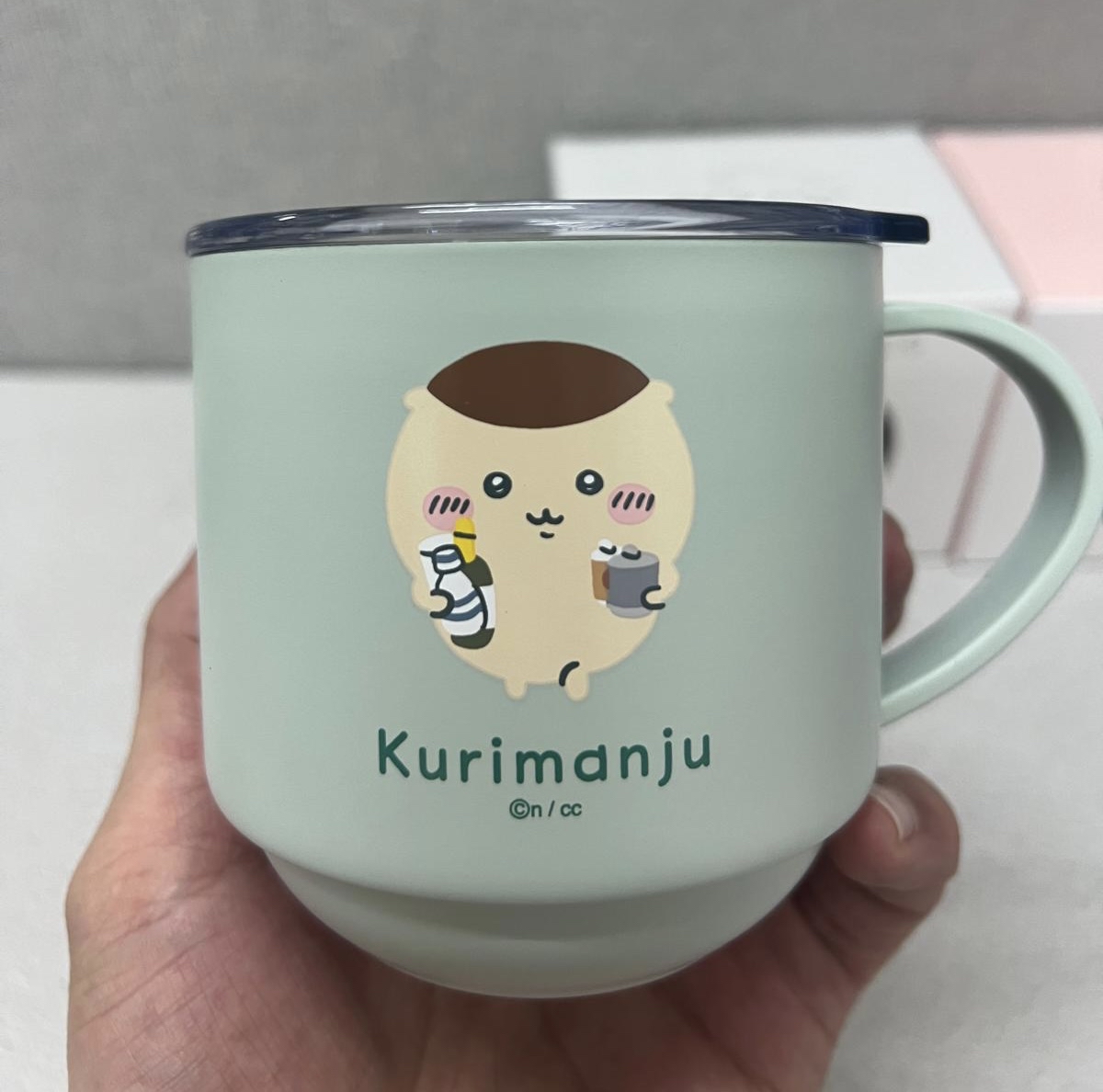 🎌日本直送🎌 Chiikawa 可堆疊帶蓋不鏽鋼馬克杯