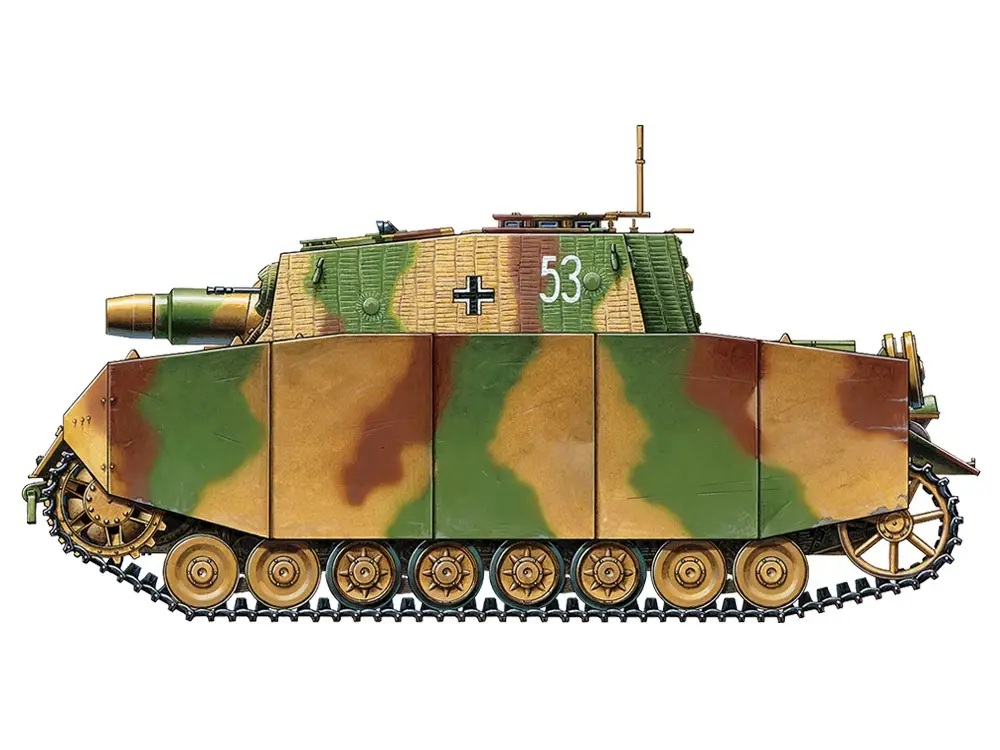 1/35 German Assault Tank sd.kfz.166 Sturmpanzer IV Brummbar Late Production