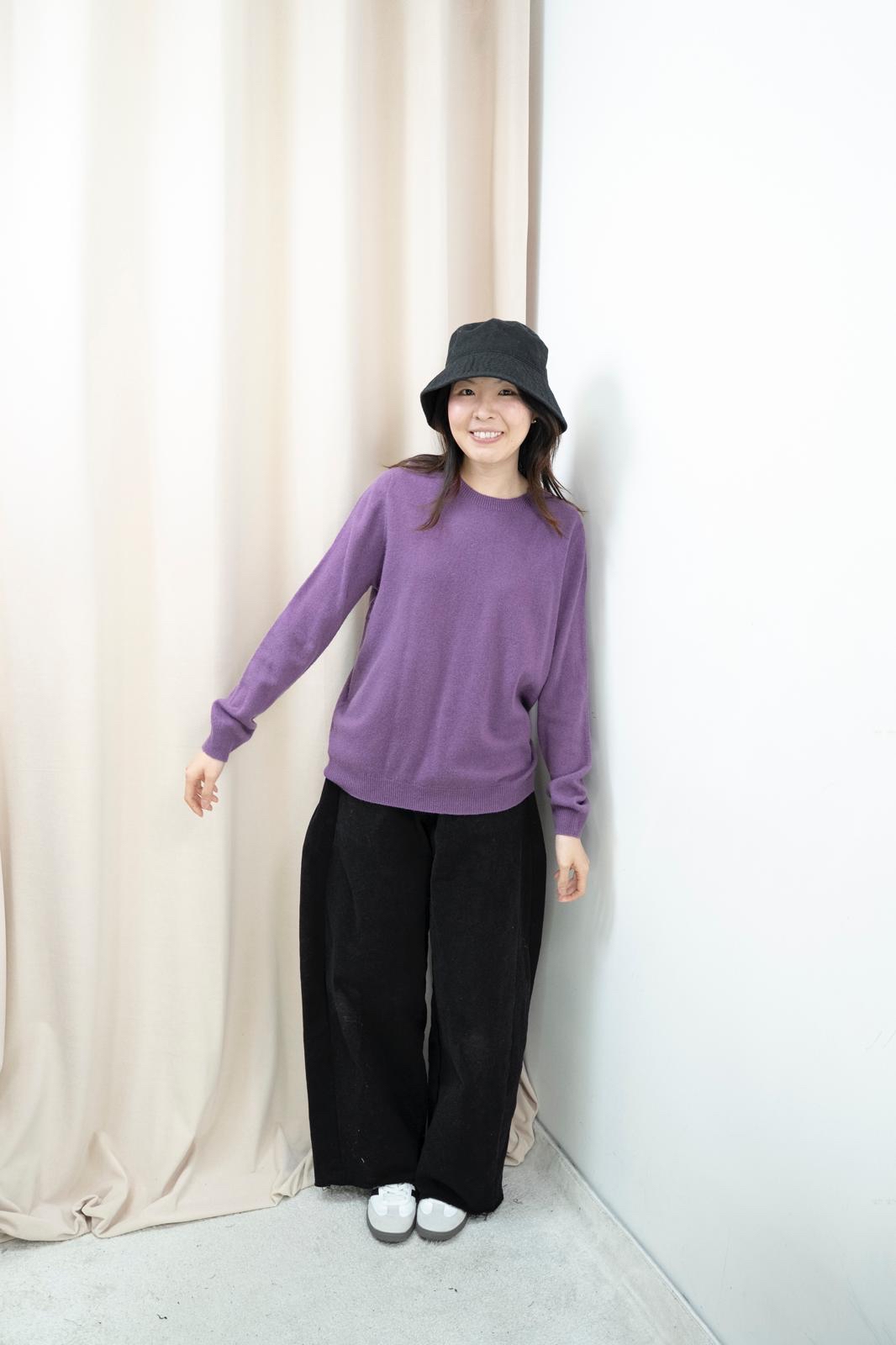 加絨靚版型不修邊休閒褲（5色）