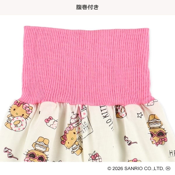 🇯🇵預訂 日本直送🇯🇵清爽材質烤焦Hello Kitty滿印包腹短袖家居服上下套裝