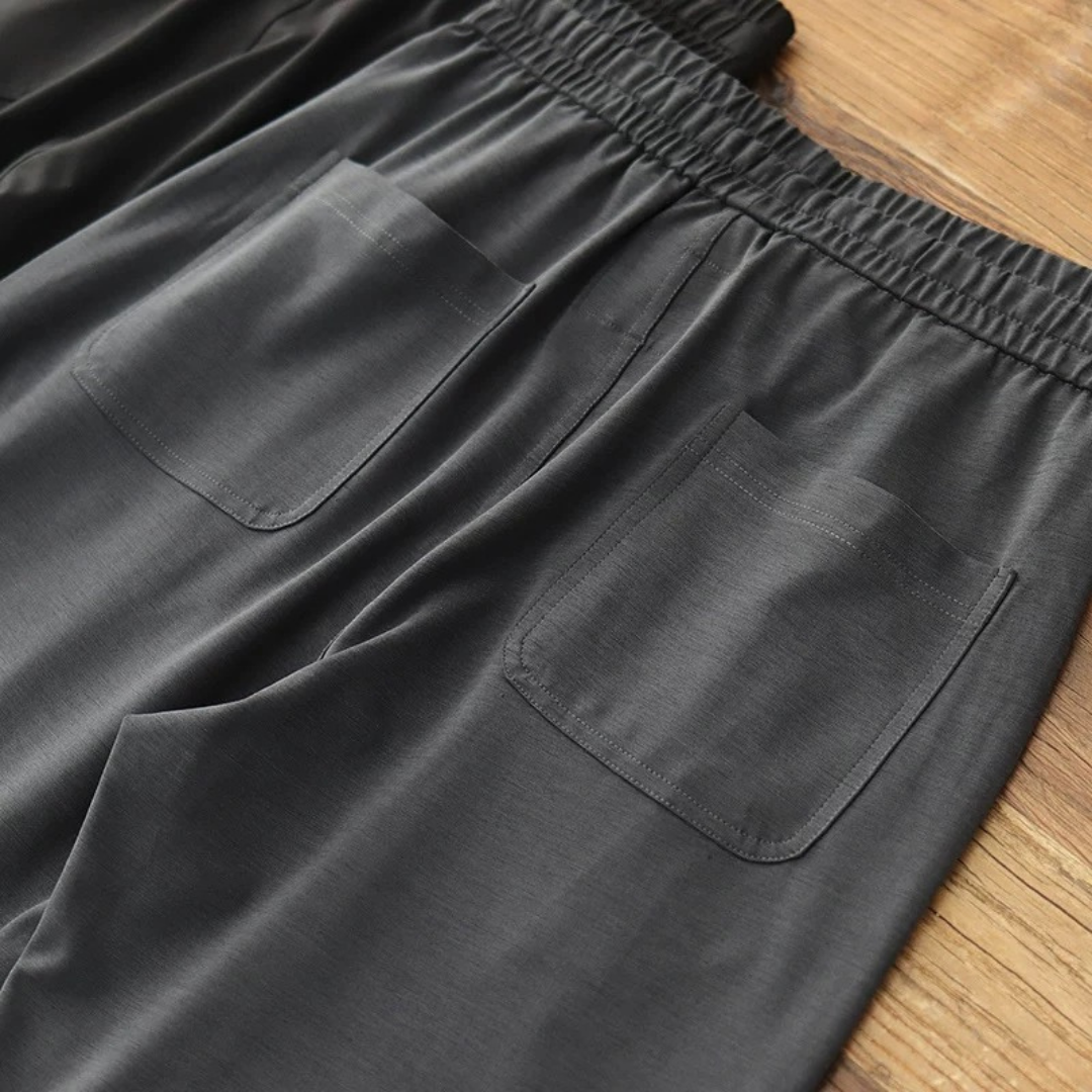 涼感慵懶休閒褲