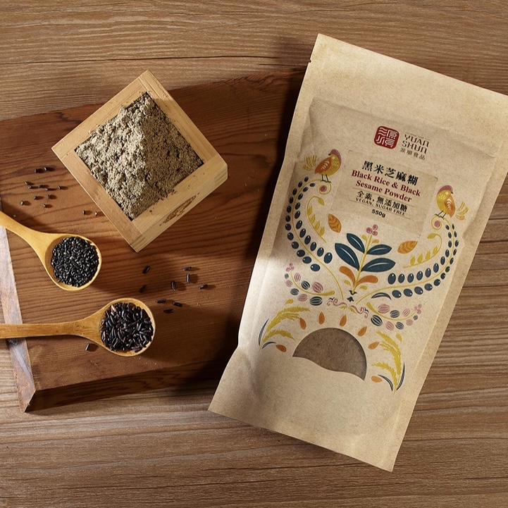 源順 黑米芝麻糊 (無糖) 500g