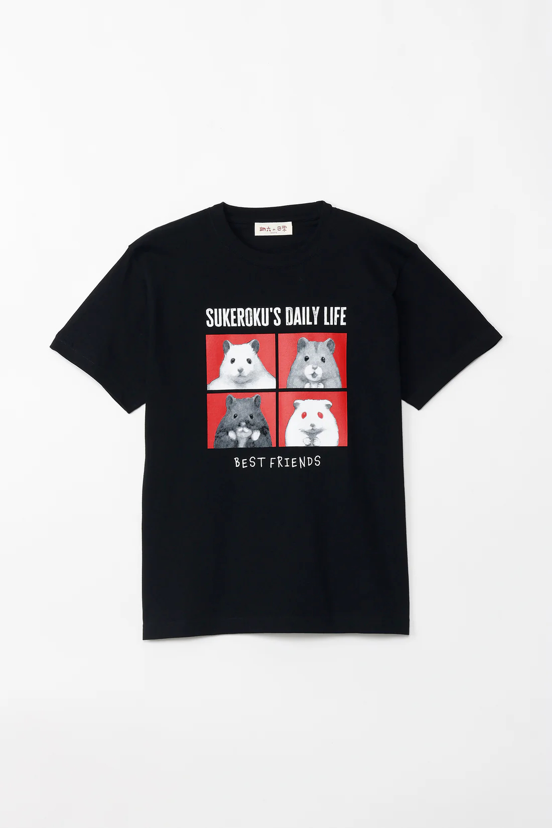 日本預訂📍助六之日常四格圖案款短袖Tee