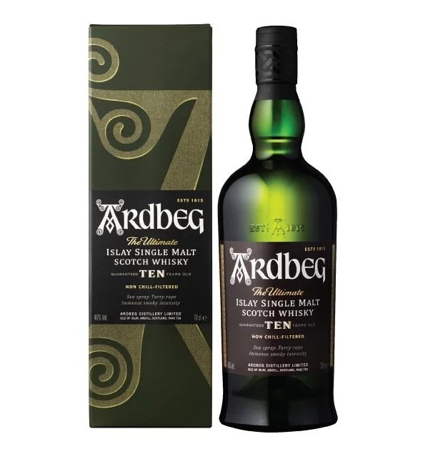 雅柏 10 年單一麥芽蘇格蘭威士忌 Ardbeg 10 Years Single Malt Whisky 46% 700ml