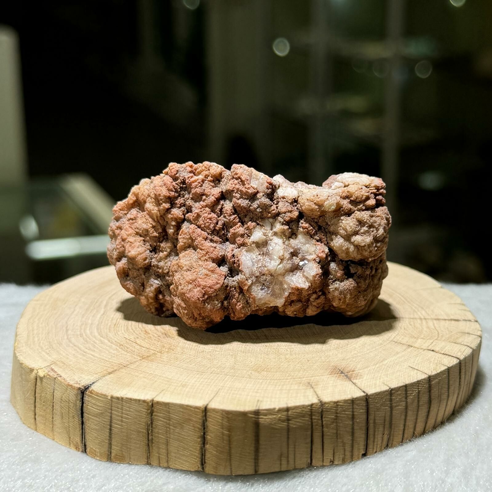 阿根廷粉紅水晶小洞