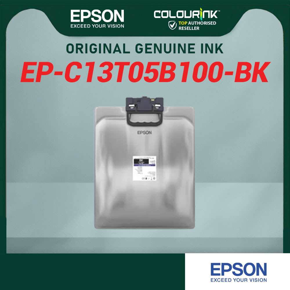 EPSON WF-C878R/879R Pigment High Capacity Ink Water & Fade Resistant Print Up To 86K For Black 50K For Colour