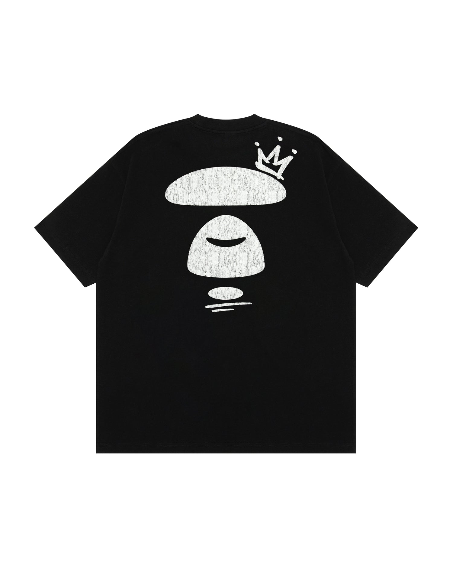 Graphic tee with moonface design (1976XX) 寬鬆版