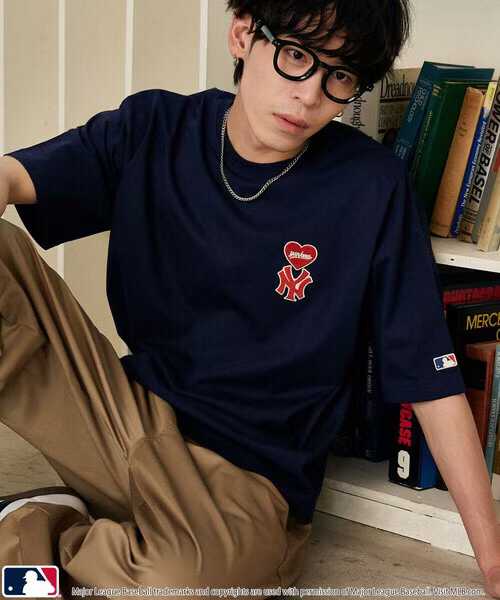 預訂 2026年夏季新品✨MLB愛心logo短袖Tee [貨號26A316]