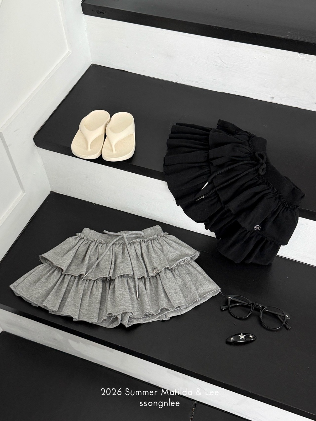 【預訂】 韓國直送 南大門童裝 Matilda & Lee - 夏日短裙