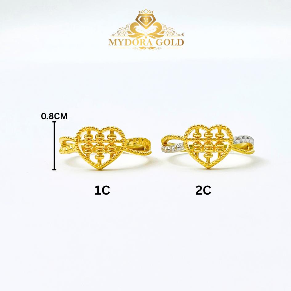 MYDORA Cincin Love Abacus (5G) l EMAS 916/22K