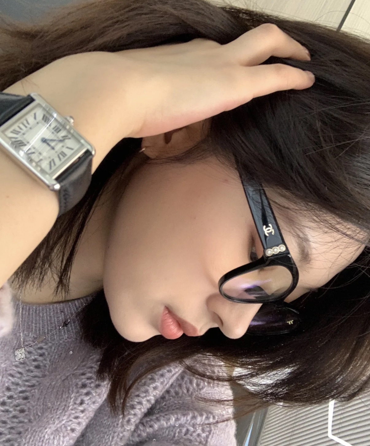 現貨✨🫶🏻熱賣款🪩Chanel 珍珠平光鏡 可自行配度數鏡片✨❤️