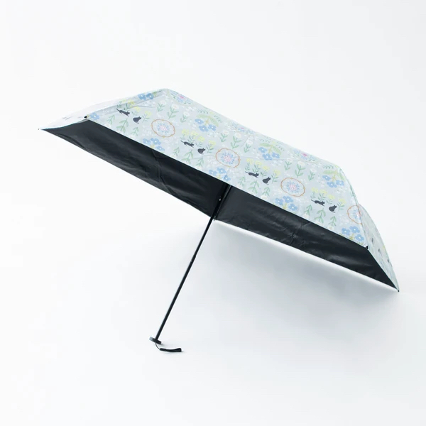 日本花文樣50cm貓咪輕量迷你傘