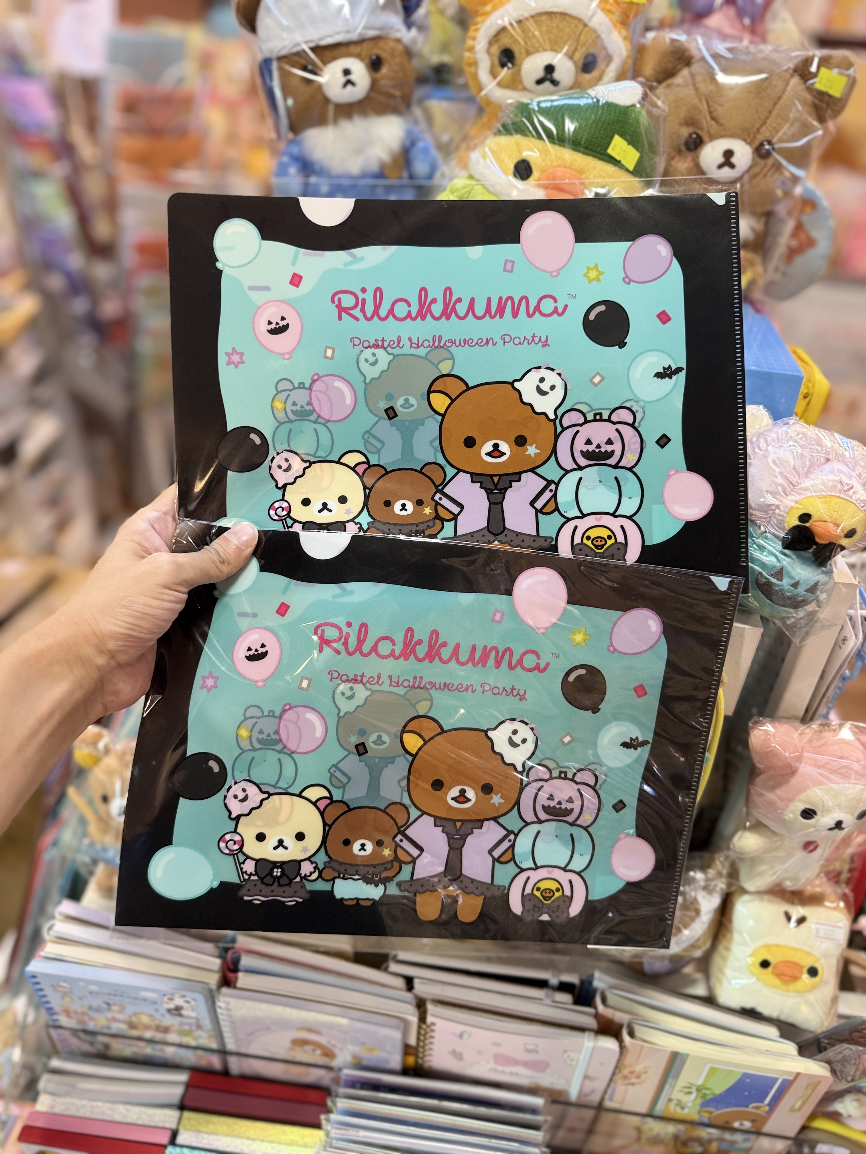 《現貨》全新日本專店限定萬聖節造型A4 file
