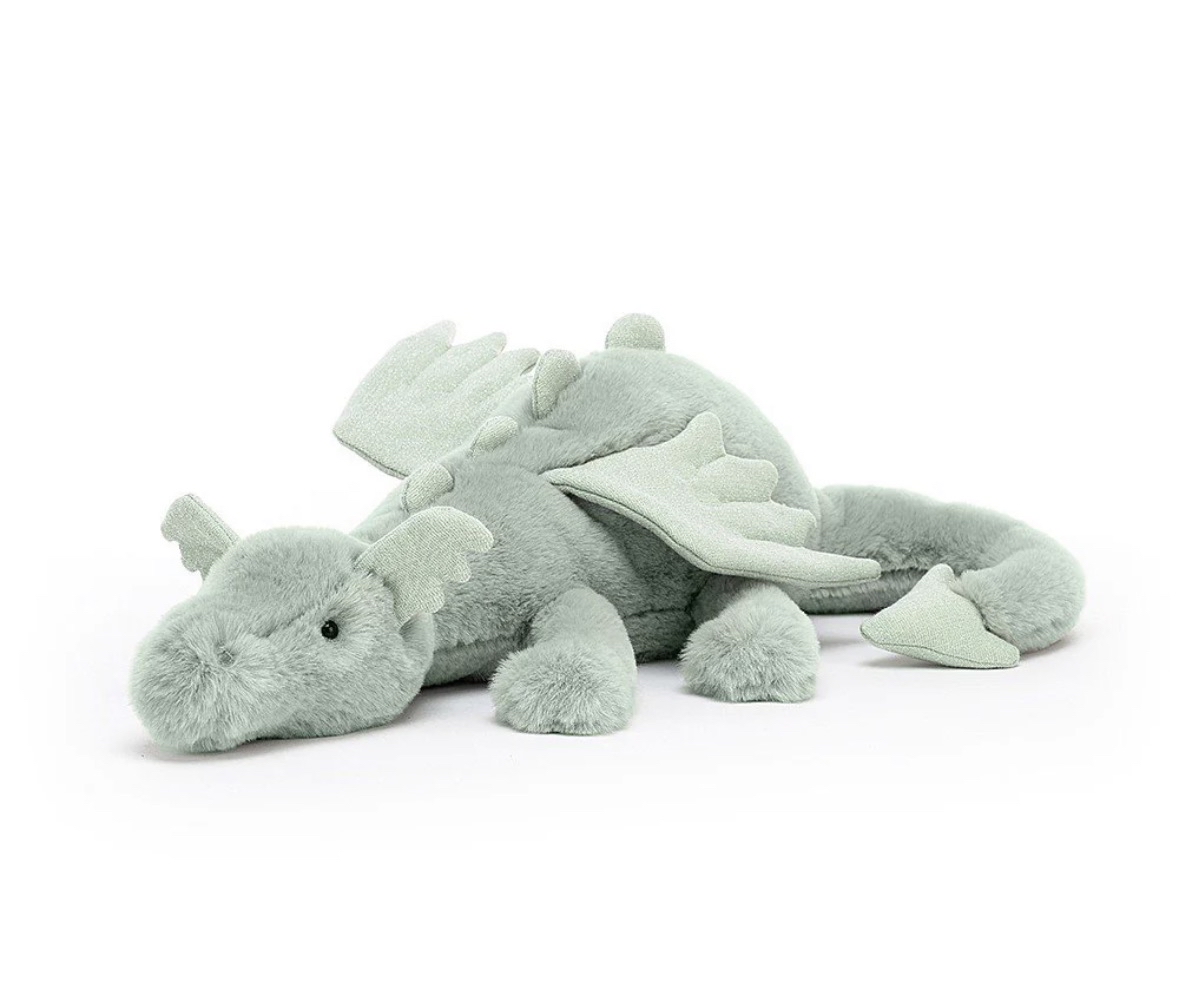 Jellycat Sage Dragon 66cm 大薄荷綠龍