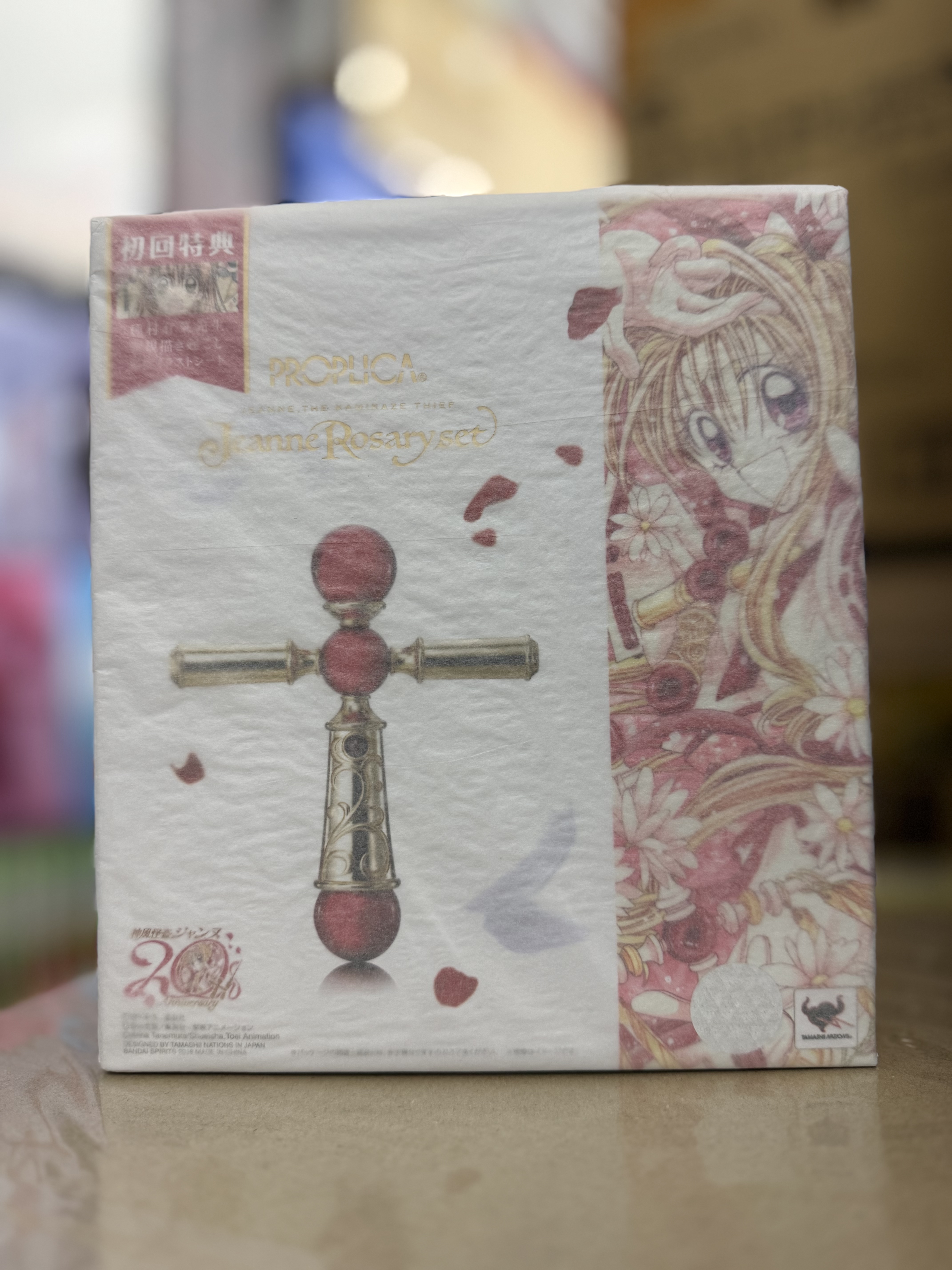 日版 《初回特典版》PROPLICA 神風怪盜貞德 20 週年紀念玫瑰 1:1 十字架變身器套裝（Rosary Set） 