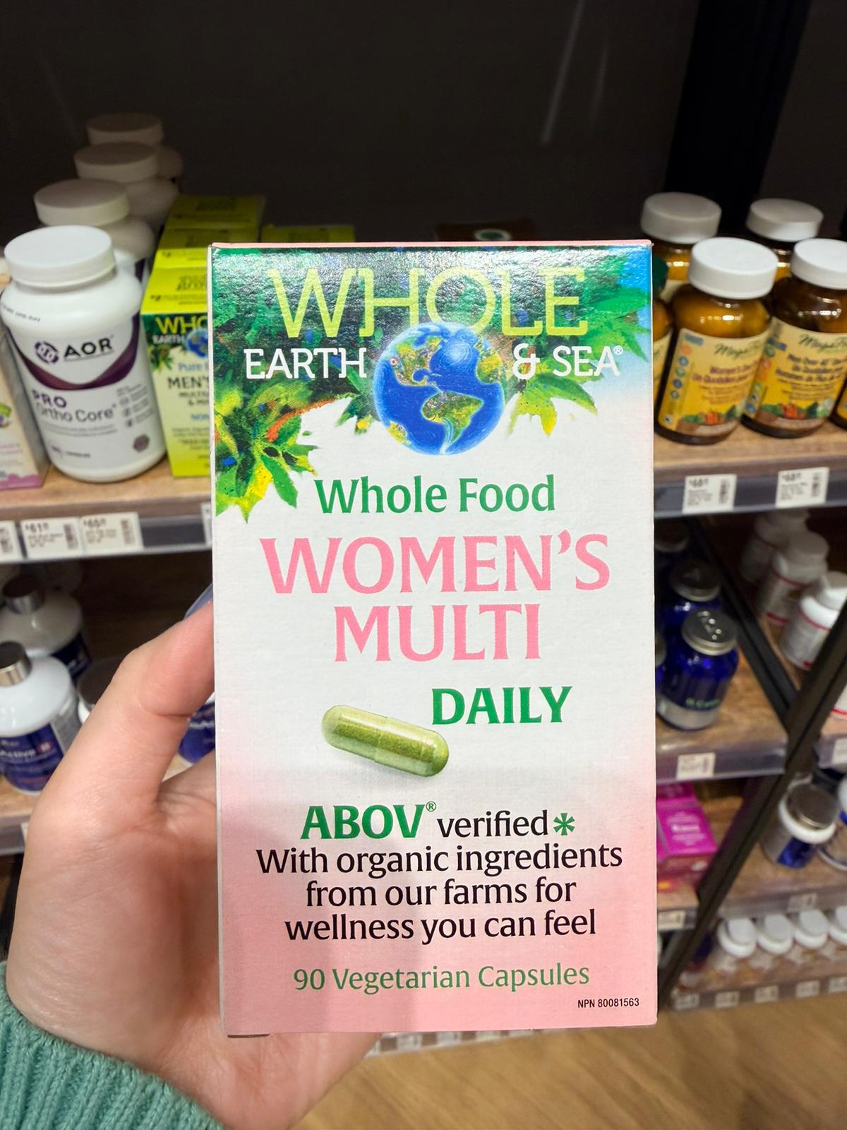 Natural Factors 女性全植物有機多種維他命膠囊 90粒