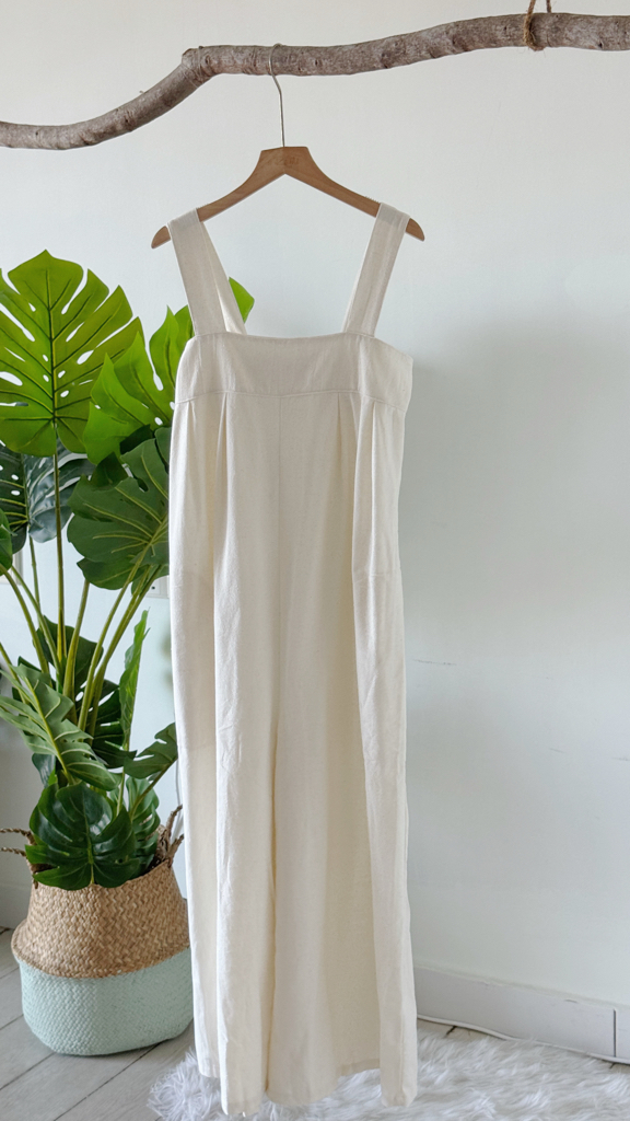 日系简约松弛感连身裤