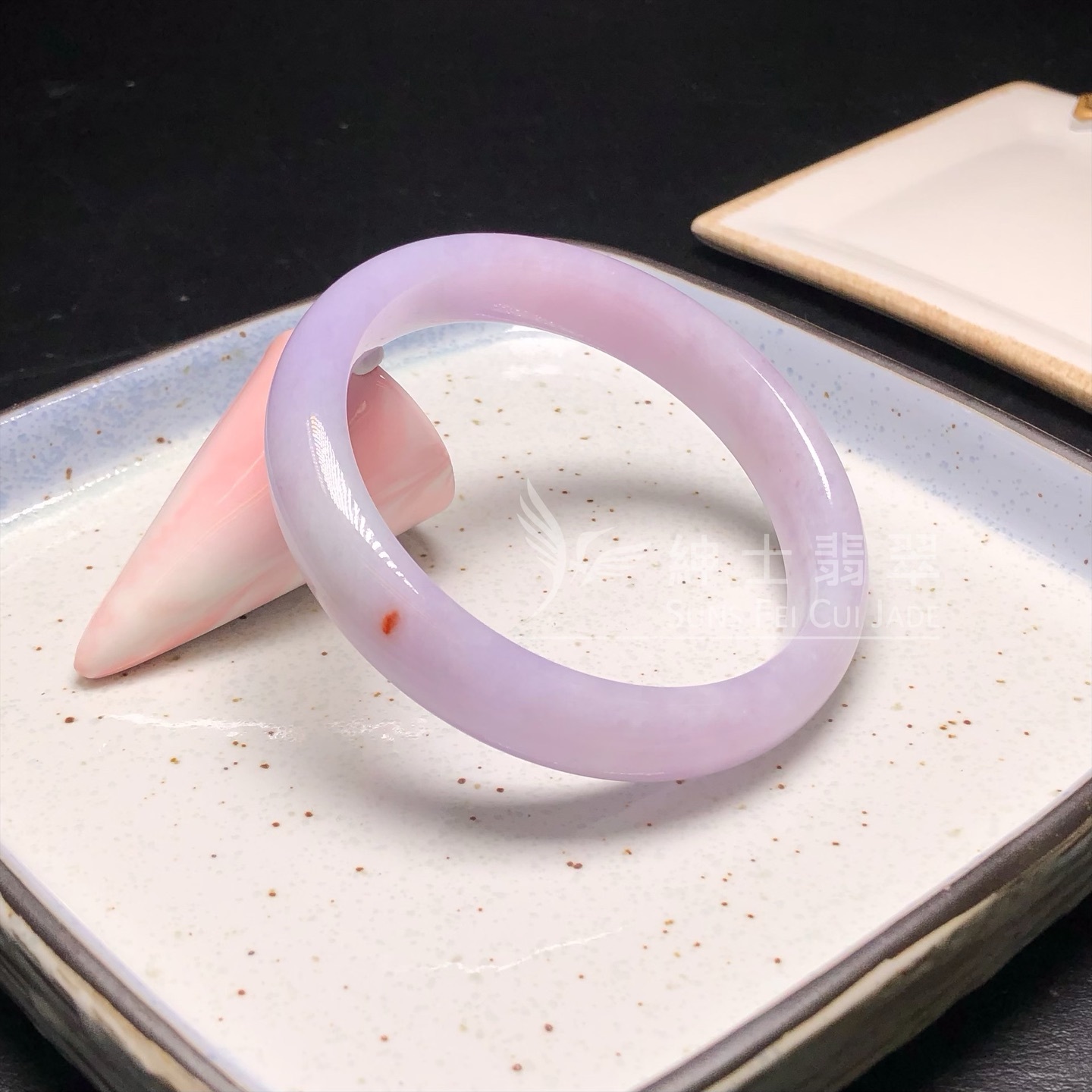 木那紫翡翠福鐲58.8mm YM00177