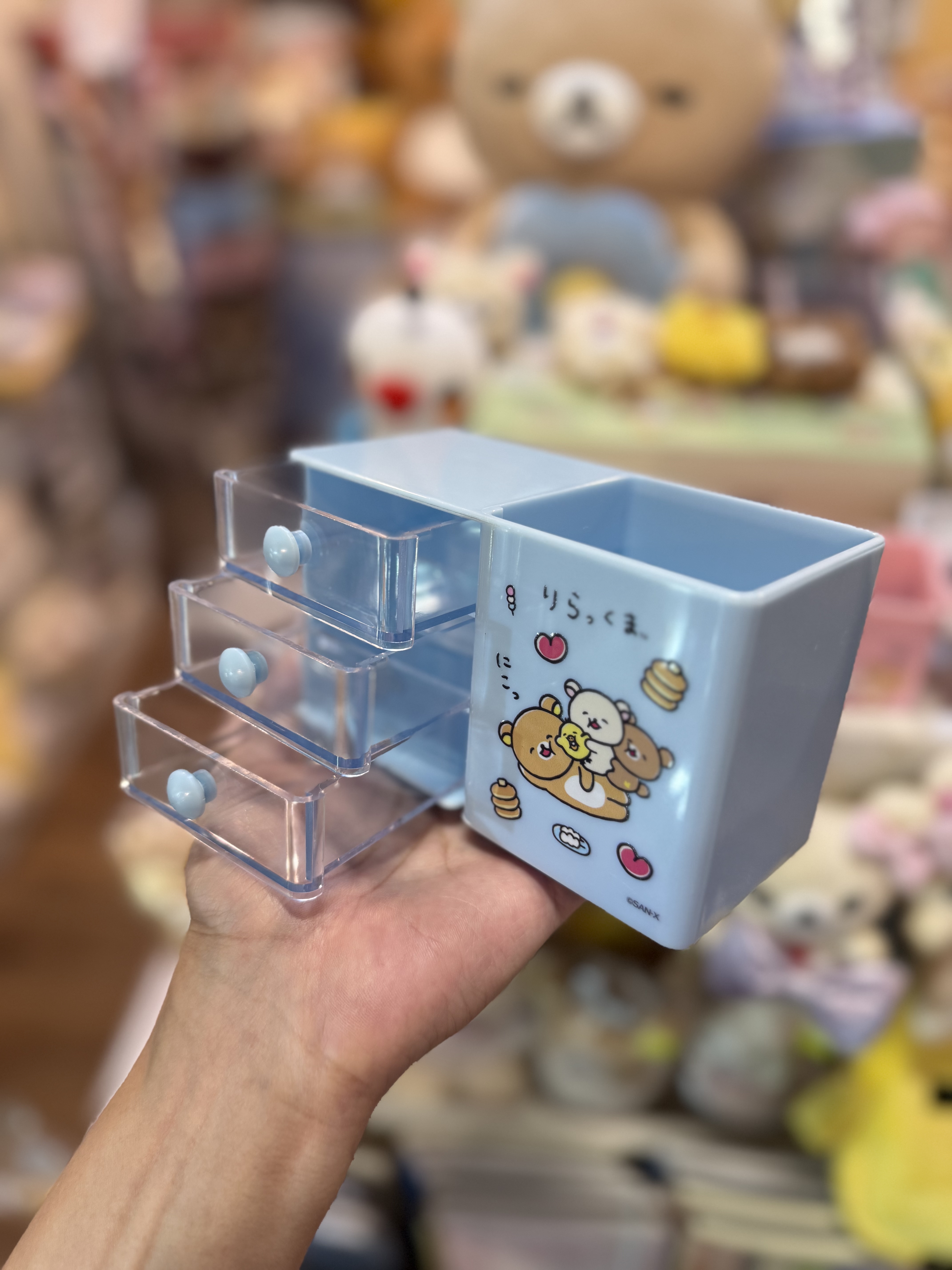 《現貨》全新Rilakkuma 文具小收納兜