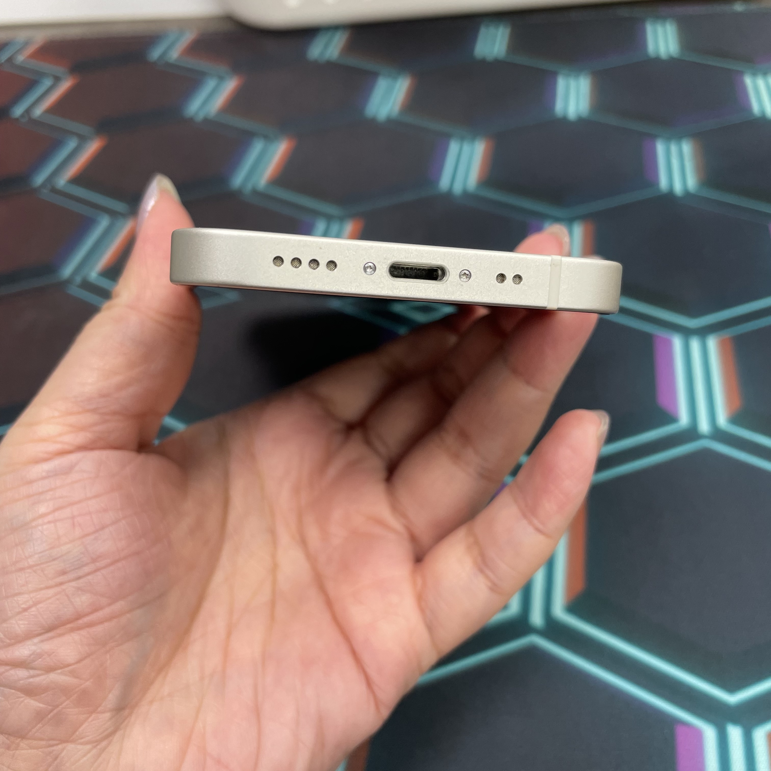 *7142 12 mini 完美機 256GB 電100 白色 white