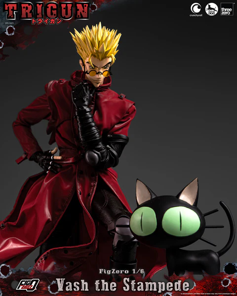 🧲預訂26年第4季：Threezero FigZero  1/6 TRIGUN 《槍神》- Vash the Stampede 威席·史坦畢特 可動figure