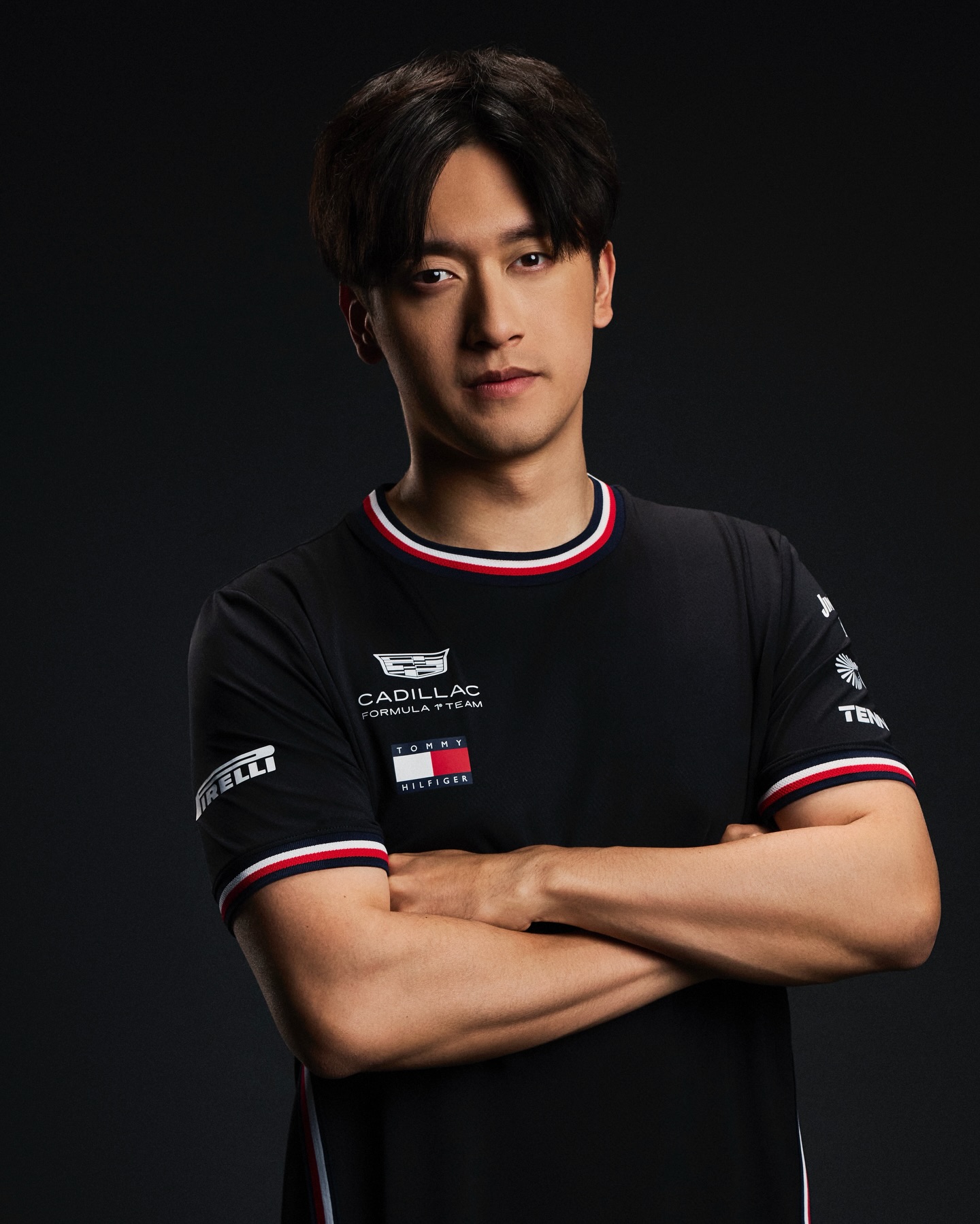 TH x Cadillac F1 Team 凱迪拉克車隊 2026 黑色 Team T-Shirt MN00076BDS