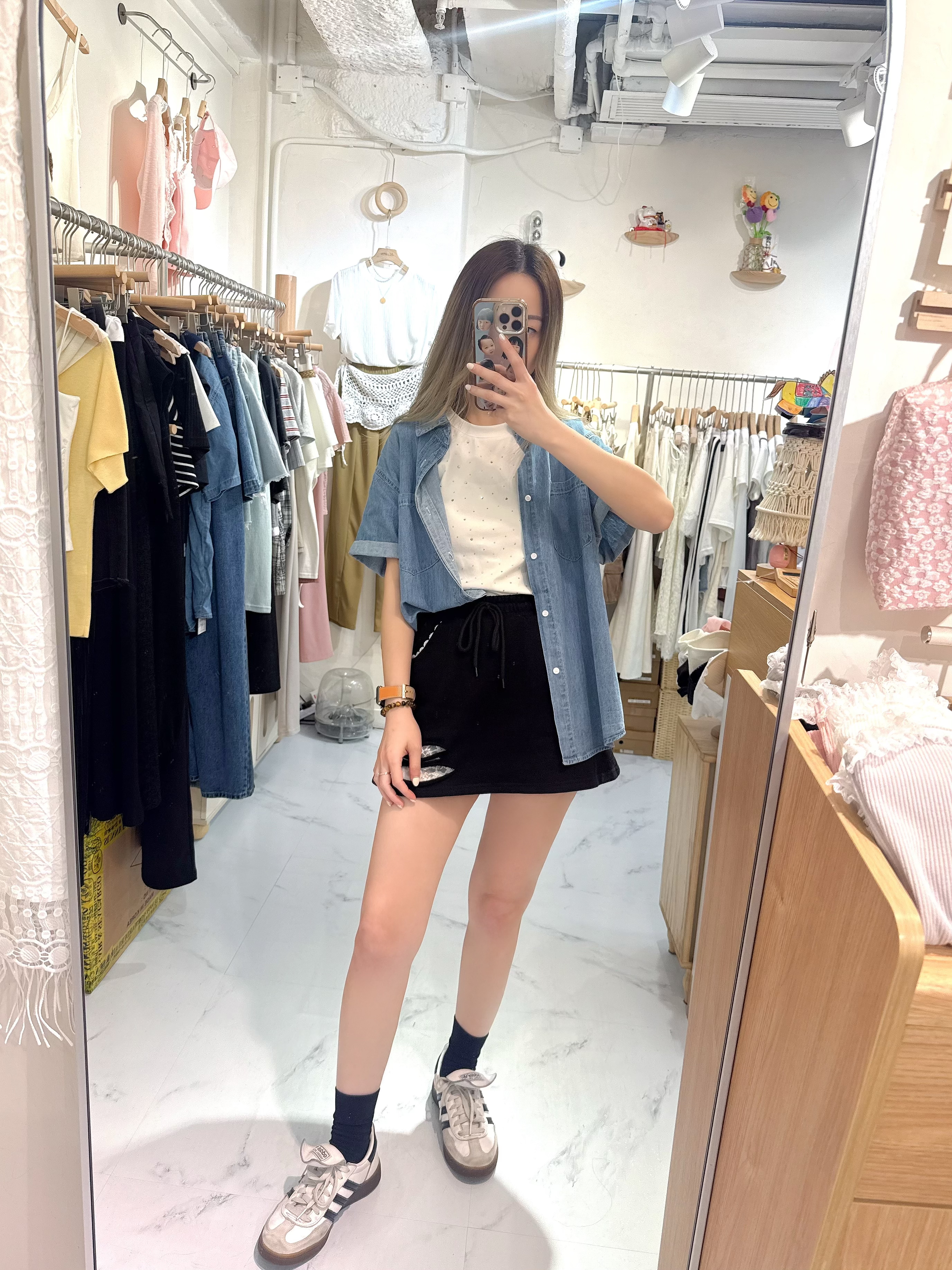 牛仔裇衫