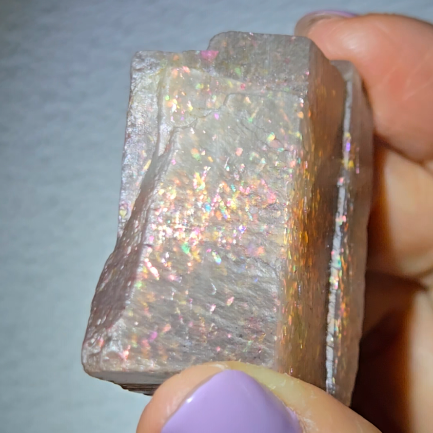 Rainbow lattice sunstone from Tanzania - SM263