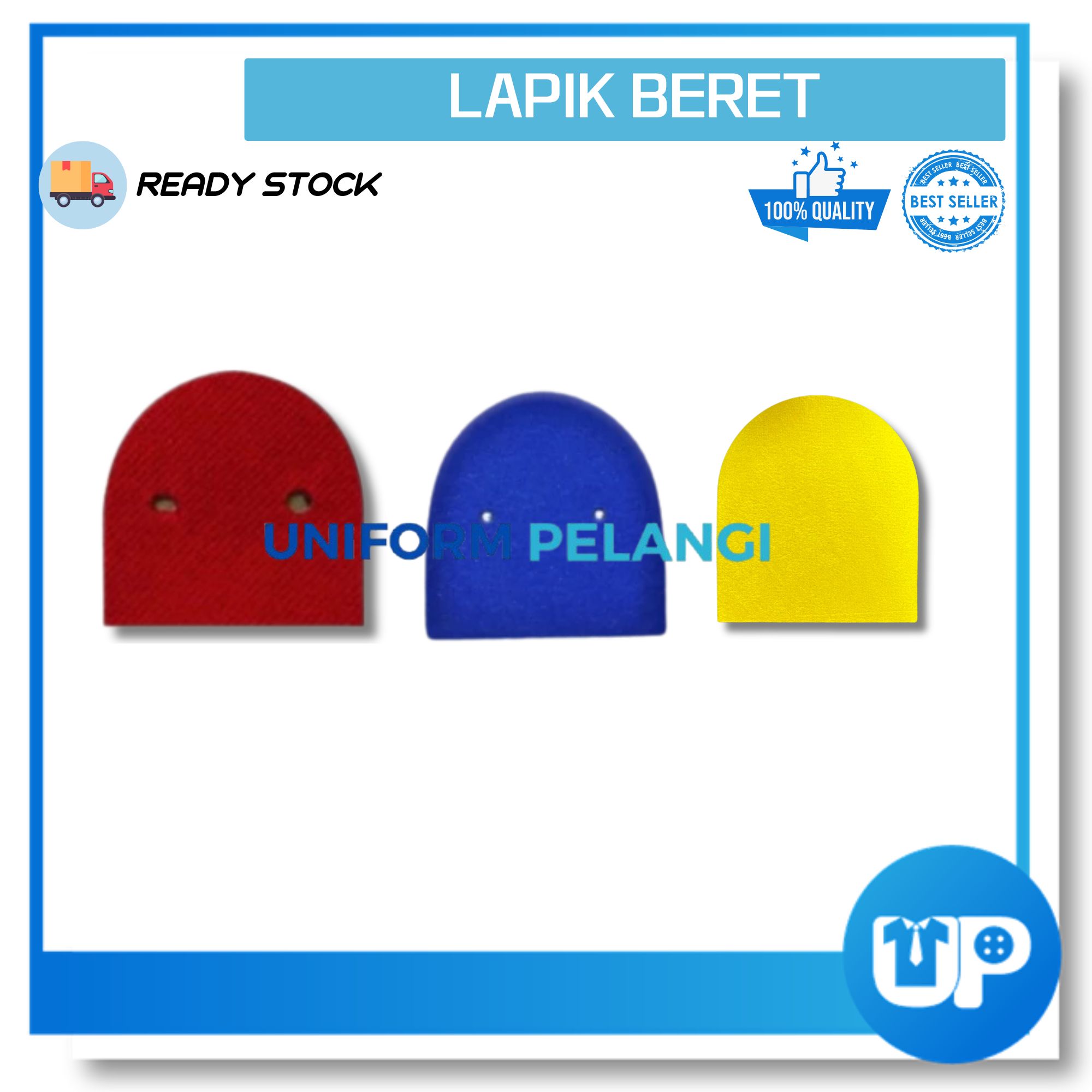 Lapik Beret Sekolah Kadet Persatuan Uniform Kokurikulum