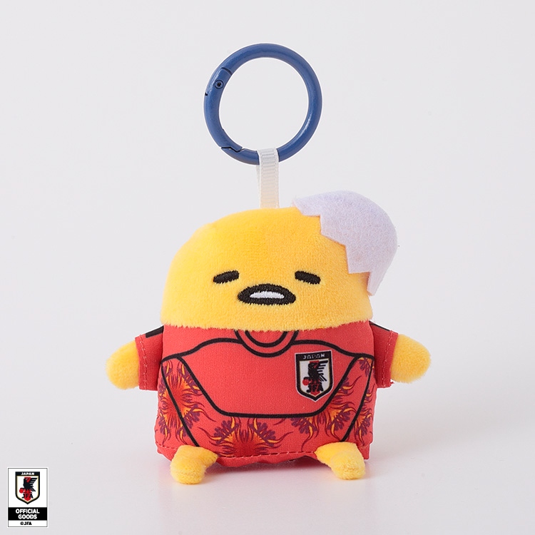 🌸 【預訂】Gudetama 公仔掛飾(Mini) - Sanrio x Japan National Football Team Ver. 2026