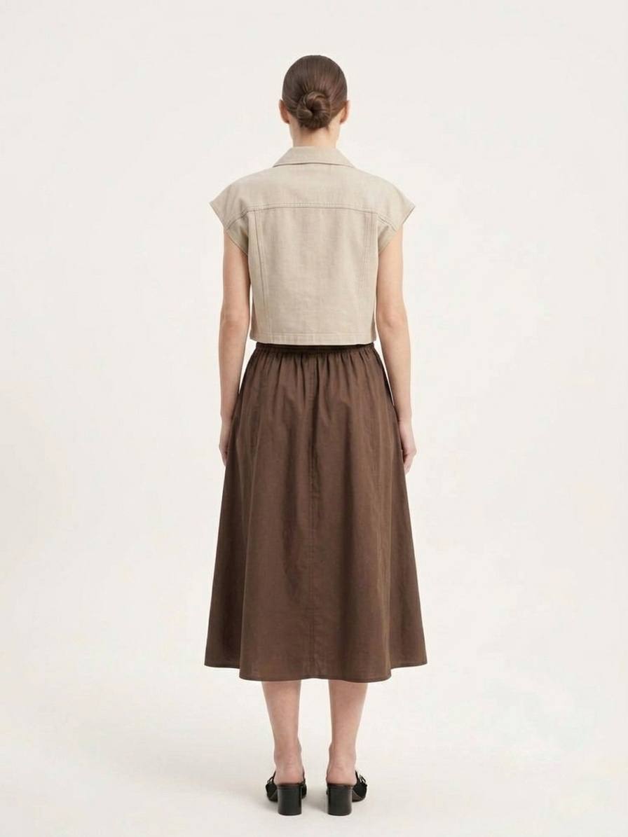 W2506 - Midi Skirt