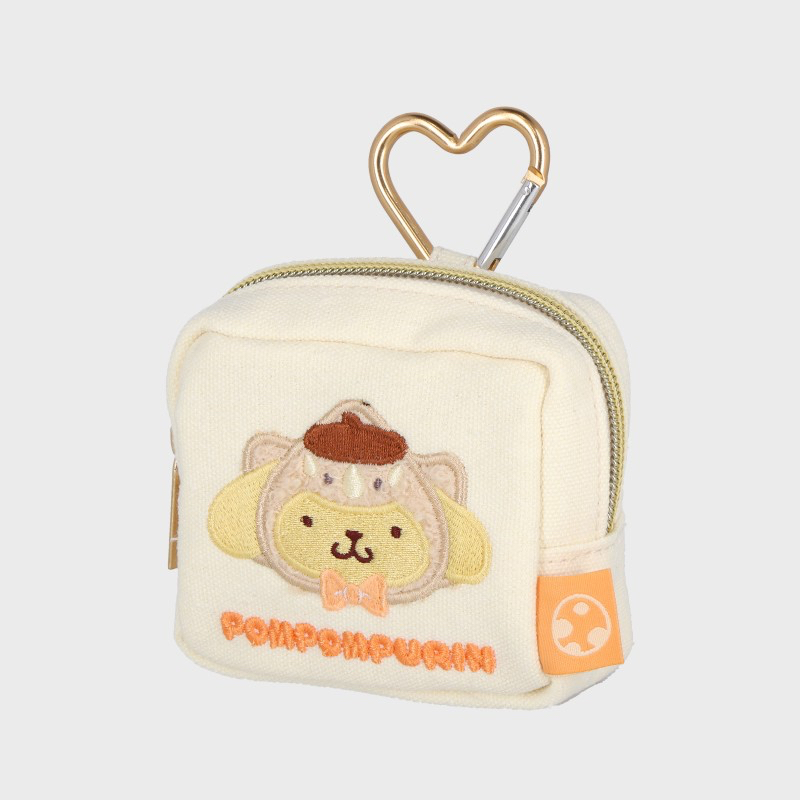 <日本現場訂貨🆕>Sanrio 3D立體刺繡迷你收納包連掛鈎