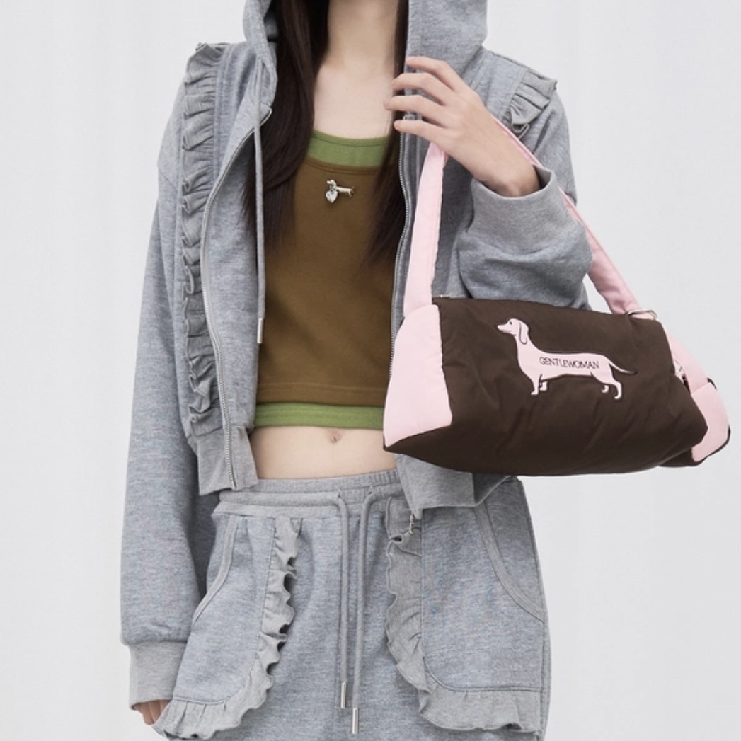 預購 | 🇹🇭GENTLEWOMAN DOXIE MOCHA BLUSH SHOULDER BAG BG1110