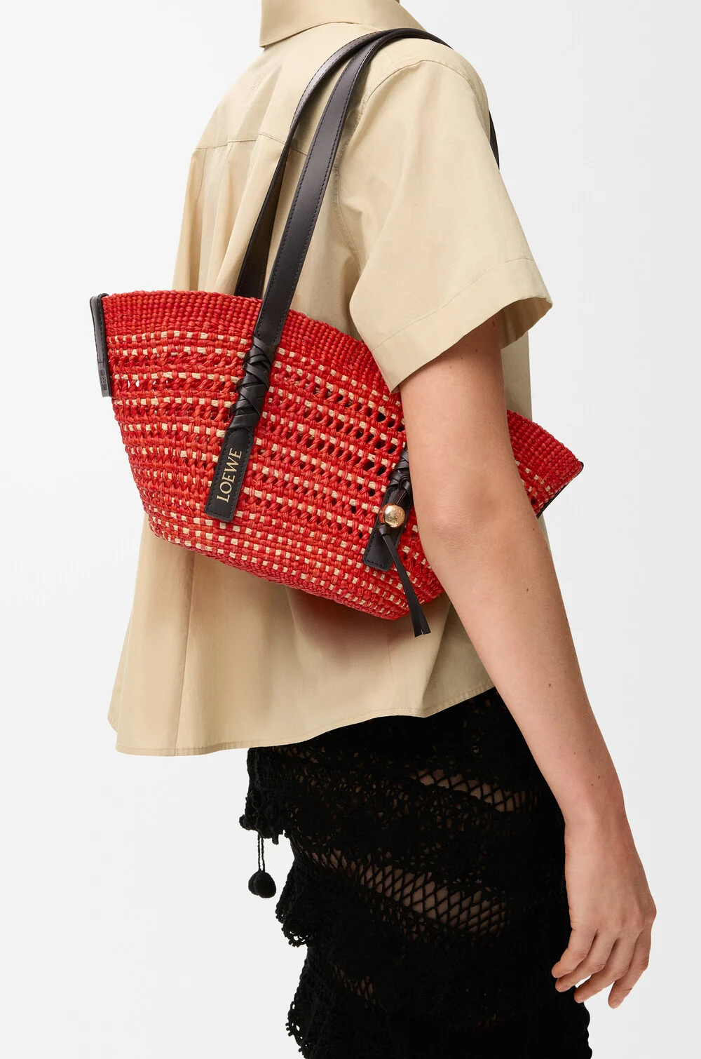 限時優惠🌼新款🆕訂貨🍒Loewe Small Braid basket Size 38x18x13cm 可上肩