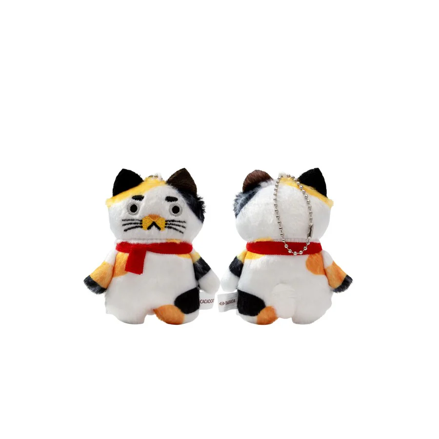 Cacaocat 毛公仔掛飾 - 三色貓咪「三寶貓」