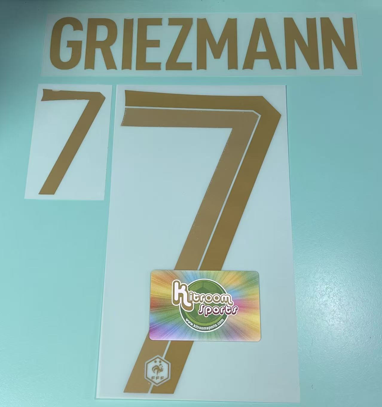 2022 France Home Nameset #7 Griezmann