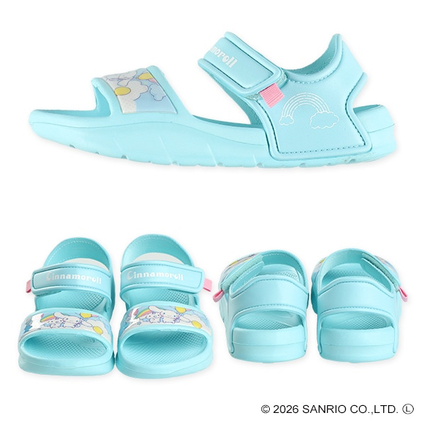 🇯🇵預訂 日本直送🇯🇵玉桂狗圖案淺水綠色涼鞋