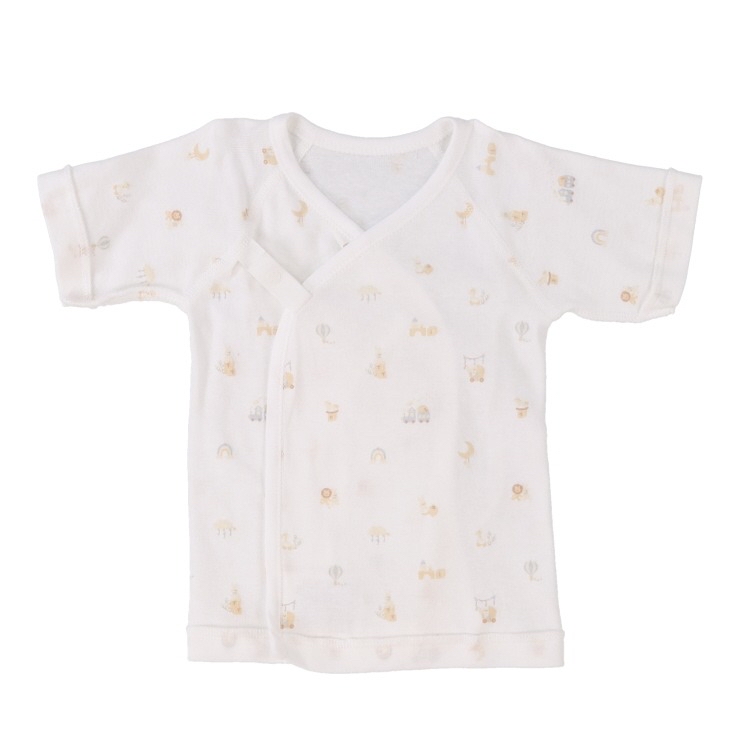 🇯🇵限量預訂 日本直送🇯🇵Cottoli日本製馬戲團動物玩具印花新生兒純棉打底五件套