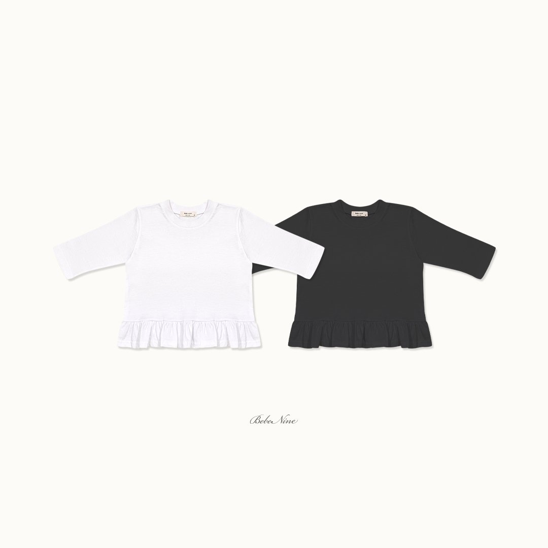 Bebenine Basic Ruffle Tee