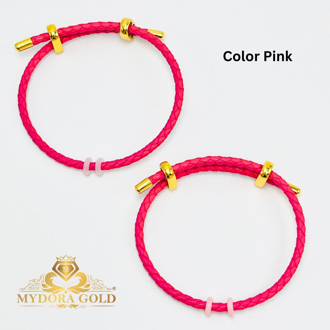 MYDORA Adjustable Leather Bracelet