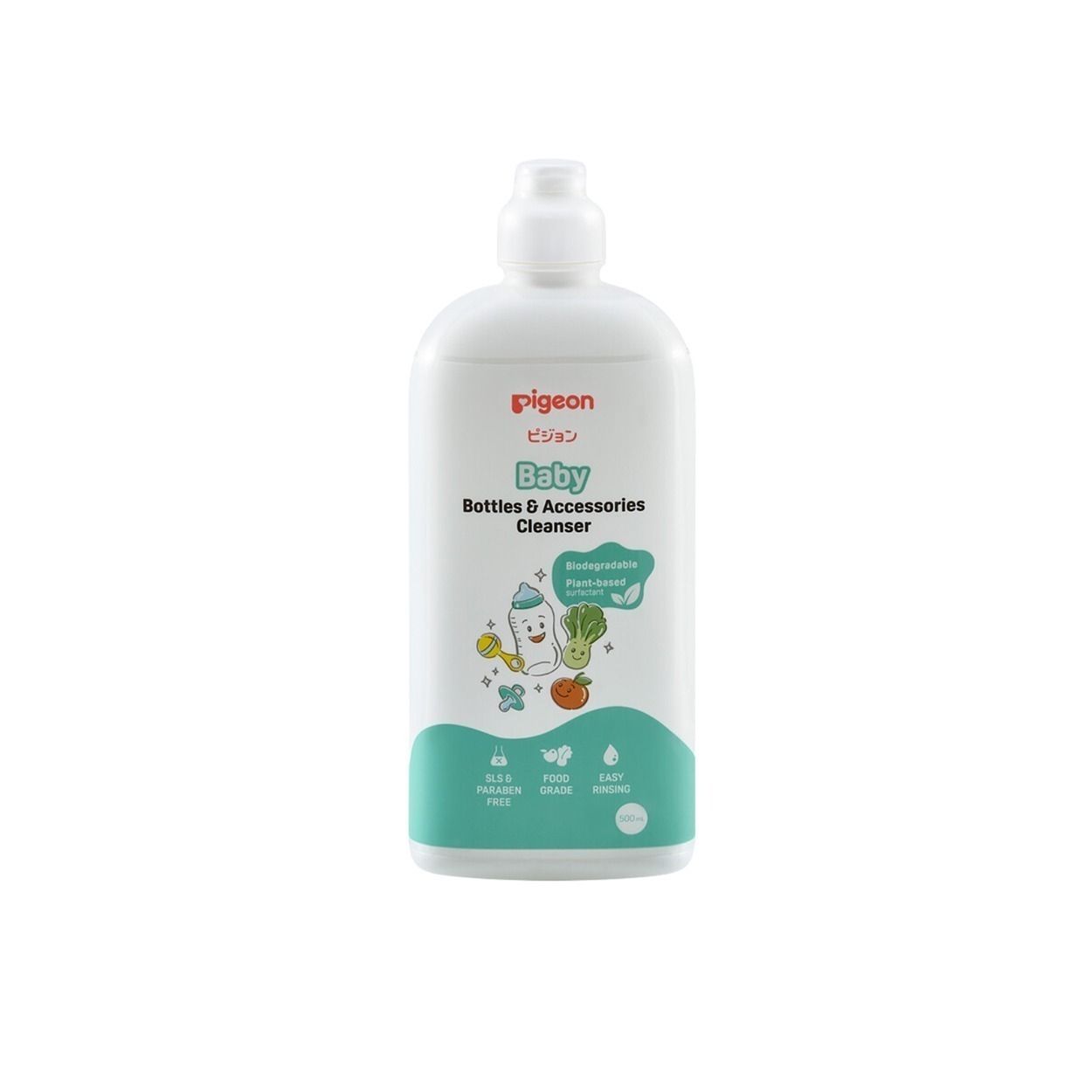 [Halal] Pigeon Baby Bottle and Accessories Cleanser 500ml