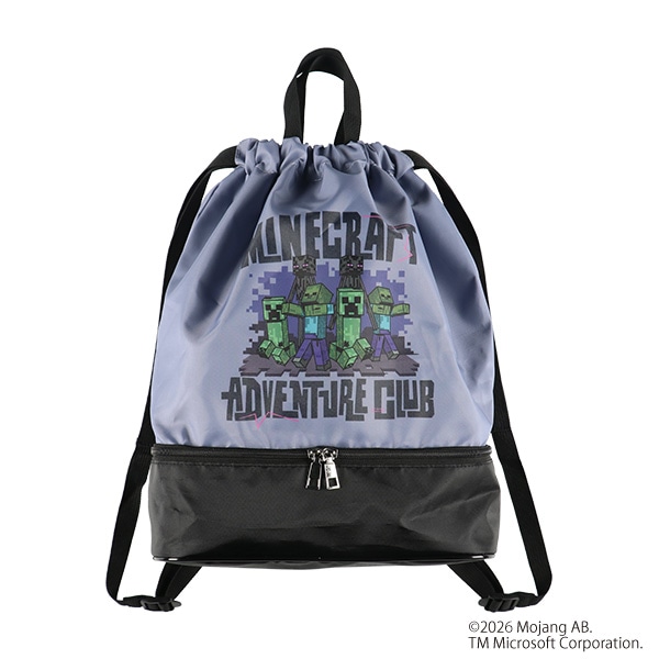 🆕【⭐訂購⭐】🇯🇵日本直送🌀#Minecraft 乾濕分離 雙層 索繩 游水背包［2款選］🌀[ELDD-0136][260422]